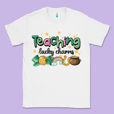 Teaching Lucky Charm Classic Tee Designed By Maliassmallbusiness