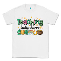 White teaching lucky charm Classic Tee - MaliasSmallBusiness