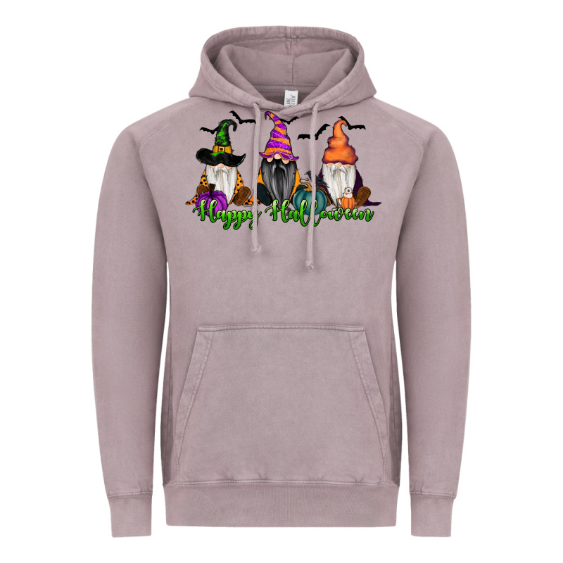 Happy Halloween Gnome Pumpkin Vintage Hoodie by RanaPortraitStore | Teevron