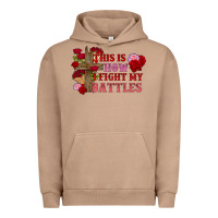 Pigment Burro This is how i fight my battles Valentine's Day Urban Hoodie - FaDigitalArtStudio