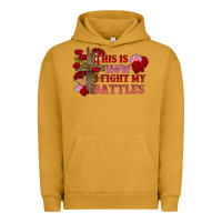 Pigment Peanut Butter This is how i fight my battles Valentine's Day Urban Hoodie - FaDigitalArtStudio
