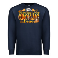Navy Thanksgiving Cooking Crew Premium Sweatshirt - texasbilliewilder