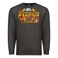 Smoke Thanksgiving Cooking Crew Premium Sweatshirt - texasbilliewilder