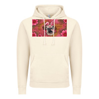 Vintage Artic easter heifer with bunny ears and glasses license plate Vintage Hoodie - Artiststas