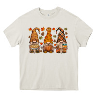 Cream fall gnome Heavy Core Tee - HRA Design Shop