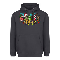 Smoke Sassy Claus Heavyweight Hoodie - texasbilliewilder