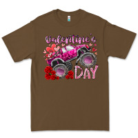 Cacao valentines day monster truck Premium Tee - RacoonDesign