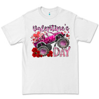White valentines day monster truck Premium Tee - RacoonDesign
