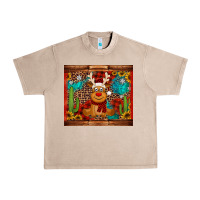 French Oak western christmas reindeer Urban Heavy Tee - Jasminsmagicworld
