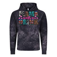 Cloud Black western mama needs a drink Vintage Hoodie - Artiststas