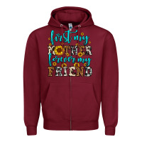 Burgundy name mother and friend tribute design Zipper Hoodie - LillyAllenDesigns
