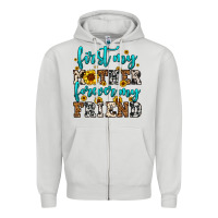 Dove Grey name mother and friend tribute design Zipper Hoodie - LillyAllenDesigns