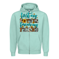 Seafoam name mother and friend tribute design Zipper Hoodie - LillyAllenDesigns