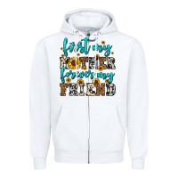 White name mother and friend tribute design Zipper Hoodie - LillyAllenDesigns