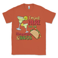 Copper i'm here for the margaritas and tacos Classic Tee - MaliasSmallBusiness