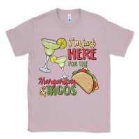 Lilac i'm here for the margaritas and tacos Classic Tee - MaliasSmallBusiness