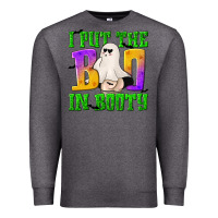 Charcoal Heather I Put The Boo Premium Sweatshirt - texasbilliewilder