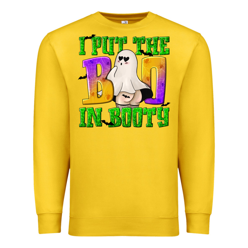 I Put The Boo Premium Sweatshirt by texasbilliewilder | Teevron