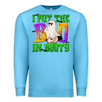 Ocean Blue I Put The Boo Premium Sweatshirt - texasbilliewilder