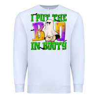 White I Put The Boo Premium Sweatshirt - texasbilliewilder