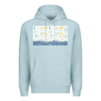 Blue Mist doodle flowers sippy cup tbs Premium Hoodie - TumblerDesignByShophia