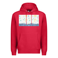 Cardinal doodle flowers sippy cup tbs Premium Hoodie - TumblerDesignByShophia