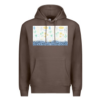 Coffee doodle flowers sippy cup tbs Premium Hoodie - TumblerDesignByShophia