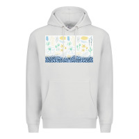 Dove Grey doodle flowers sippy cup tbs Premium Hoodie - TumblerDesignByShophia
