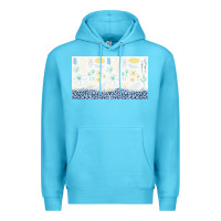 Ocean Blue doodle flowers sippy cup tbs Premium Hoodie - TumblerDesignByShophia