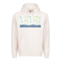 Pale Pink doodle flowers sippy cup tbs Premium Hoodie - TumblerDesignByShophia