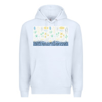 White doodle flowers sippy cup tbs Premium Hoodie - TumblerDesignByShophia