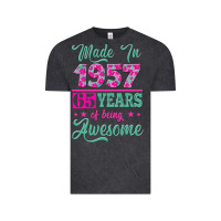 Vintage Black made in 1957, 65 years of being awesome kopya Vintage Tee - Jasminsmagicworld