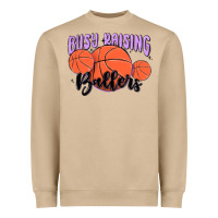 Mushroom busy raising ballers Heavyweight Sweatshirt - MaliasSmallBusiness