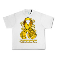Lunar Rock they never fight alone yellow ribbon with boxing g Urban Heavy Tee - NancyCooperArtShop