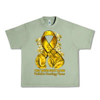 Oil Green they never fight alone yellow ribbon with boxing g Urban Heavy Tee - NancyCooperArtShop