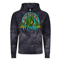 Cloud Black western cactus and sunflower mama rainbow Vintage Hoodie - Artiststas