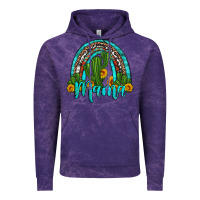 Cloud Purple western cactus and sunflower mama rainbow Vintage Hoodie - Artiststas