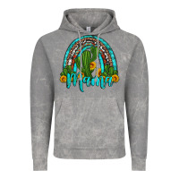 Cloud Rock western cactus and sunflower mama rainbow Vintage Hoodie - Artiststas