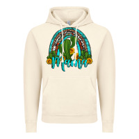 Vintage Artic western cactus and sunflower mama rainbow Vintage Hoodie - Artiststas