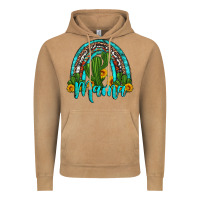 Vintage Camel western cactus and sunflower mama rainbow Vintage Hoodie - Artiststas