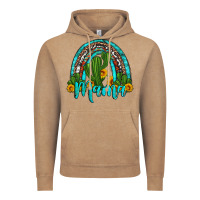 Vintage Coffee western cactus and sunflower mama rainbow Vintage Hoodie - Artiststas