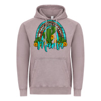 Vintage Zinc western cactus and sunflower mama rainbow Vintage Hoodie - Artiststas