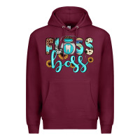 Burgundy floss boss Premium Hoodie - JahusDesignShop
