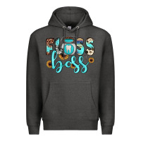 Charcoal Heather floss boss Premium Hoodie - JahusDesignShop