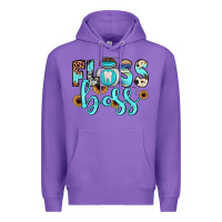 Purple floss boss Premium Hoodie - JahusDesignShop