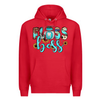 Red floss boss Premium Hoodie - JahusDesignShop