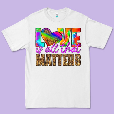 Love Is All That Matters Premium Tee Designed By Hra Design Shop