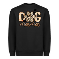 Black dog mama Heavyweight Sweatshirt - MaliasSmallBusiness