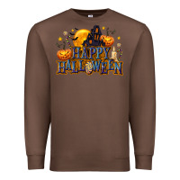 Chestnut Happy Halloween Premium Sweatshirt - texasbilliewilder