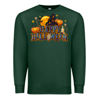 Sports Green Happy Halloween Premium Sweatshirt - texasbilliewilder
